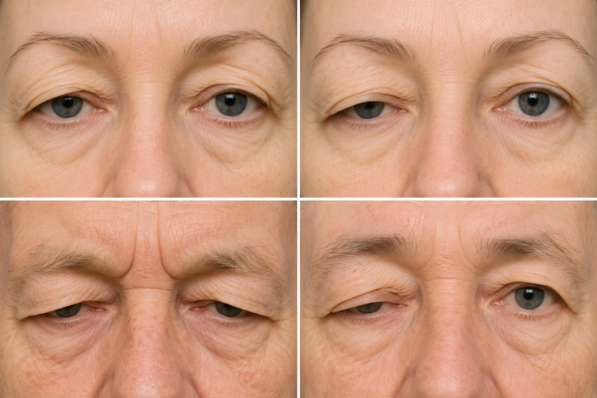 Dermatochalasis vagy ptosis